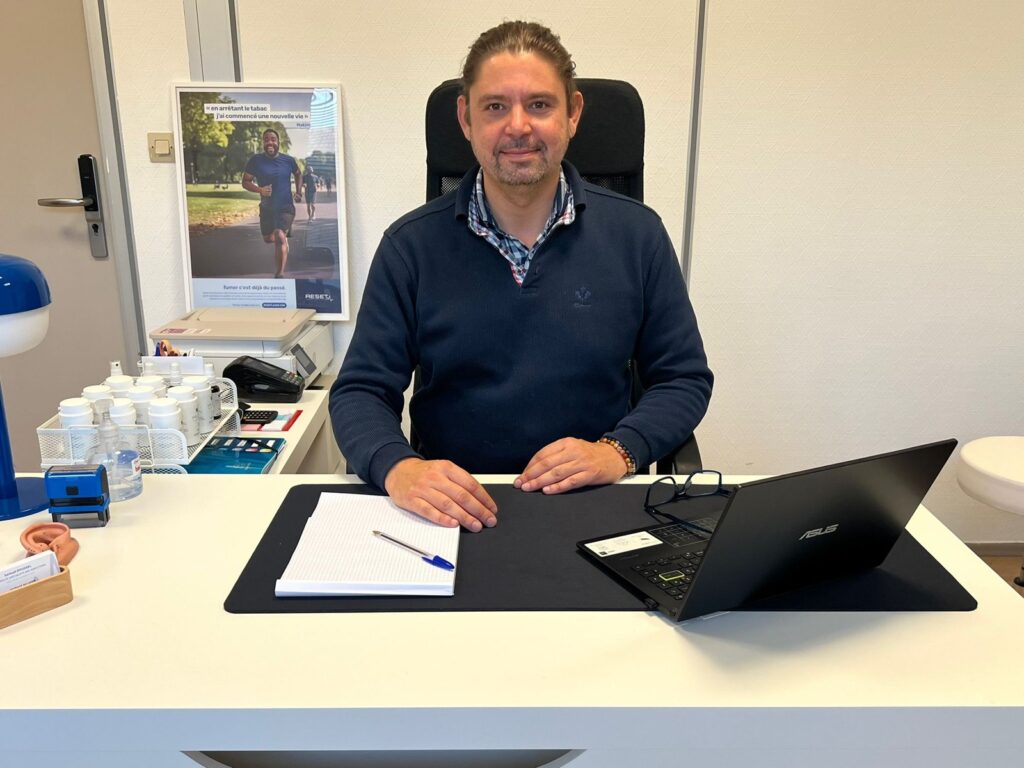 Samuel Roussel, praticien au centre Reset Laser de Valenciennes